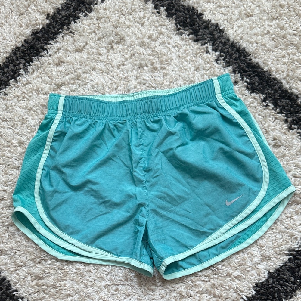 Nike Aqua Blue Running Shorts